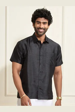 Vastramay Premium Spread Collar Casual Shirt