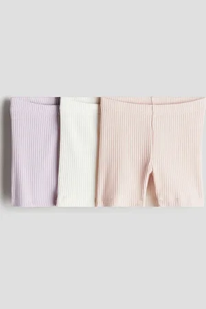 H&M 3-Pack Ribbed Cycling Shorts