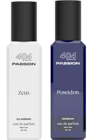 Bold Care Men Set Of 2 Zeus Classic & Poseidon Ocean Long Lasting EDP - 20 ml Each