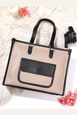 Legal Bribe Women Colourblocked Shopper Tote Bag