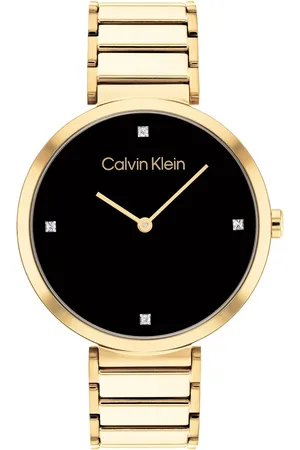 Calvin Klein Women Minimalistic T Bar 36mm Analogue Watch 25200136