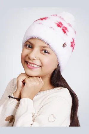 Bharatasya Girls Woollen Beanie