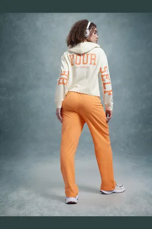 Roadster The Lifestyle Co. Printed Pure Cotton Sweatshirt and Track Pants