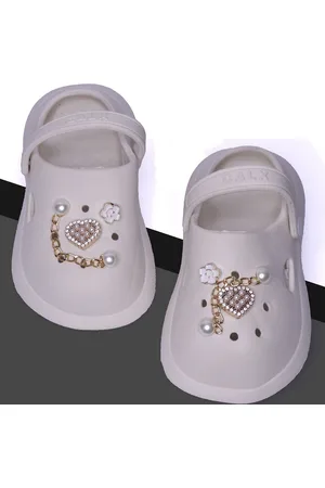 FEETWELL Girls Croslite Clogs