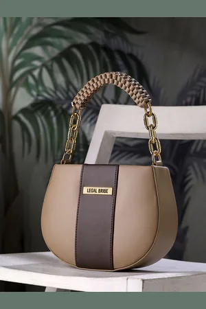Legal Bribe Women Colourblocked Structured Sling Bag