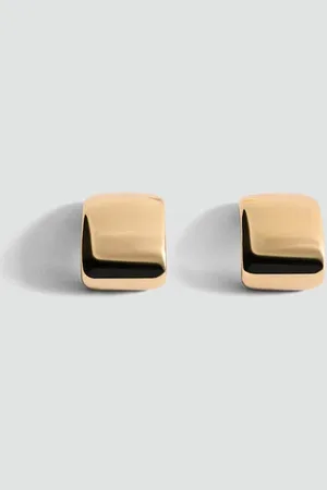 MANGO Contemporary Drop Earrings