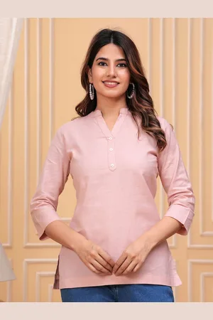 Kalini Women Mandarin Collar A-Line Top
