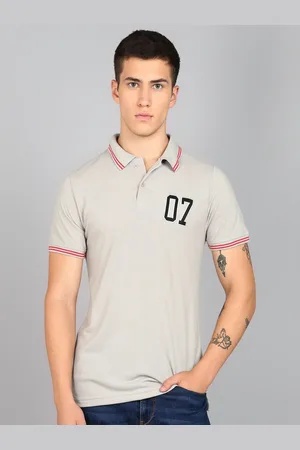 Metronaut Men Typography Printed Polo Collar T-shirt