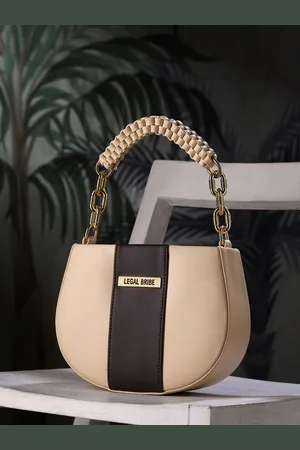 Legal Bribe Women Colourblocked Structured Sling Bag