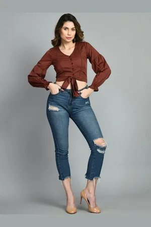 DressBerry Women Crop Top