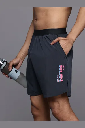 HRX Men Typography Printed Rapid-Dry Running Sports Shorts