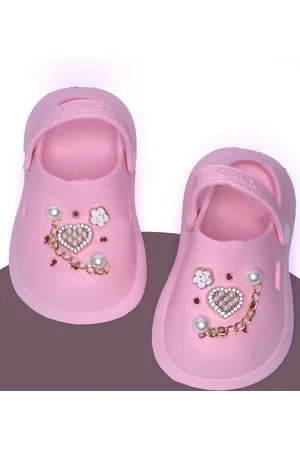 FEETWELL Girls Croslite Clogs