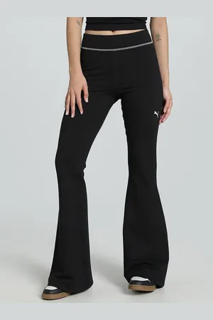 PUMA Mid-Rise Skinny-Fit Flared Trouser