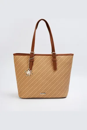 Lifestyle Women Textured Structured Shoulder Bag