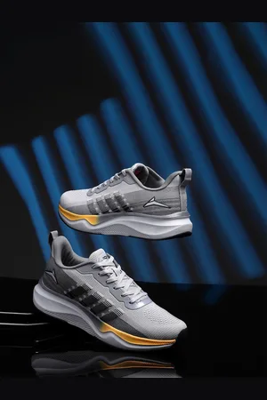 JQR Men Mesh Running Non-Marking Lace-Ups Sports Shoes