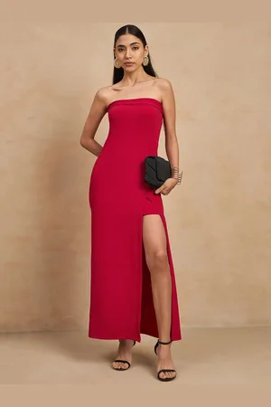 Color Capital Strapless Bandeau Dress