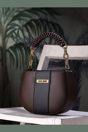 Legal Bribe Women Colourblocked Structured Sling Bag