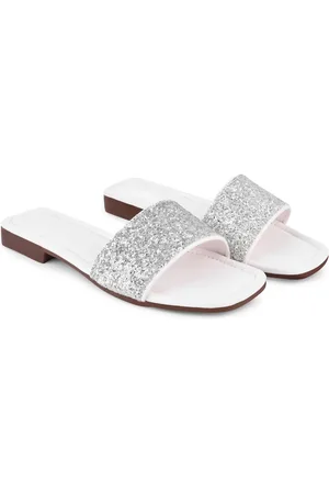 JM Looks Women Embellished Open Toe Flats
