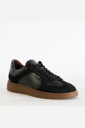 GANT Men Colourblocked Round Toe Leather Sneakers
