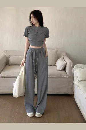 HERE&NOW Printed Top With Trousers