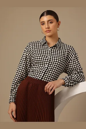 Chemistry Printed Monochrome Shirt