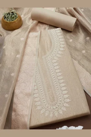 Soch Floral Embroidered Sequinned Unstitched Dress Material