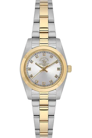 Santa Barbara Polo & Racquet Club Women Dial & Stainless Steel Straps WatchSB410012-2