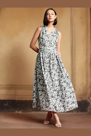 all about you Floral Print Fit & Flare Maxi Dress