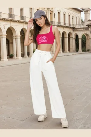 DressBerry Women Printed Tank Crop Top