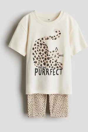 H&M Girls 2-Piece Printed Set