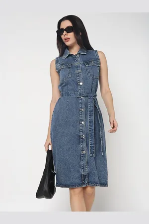 R&B Denim Shirt Dress