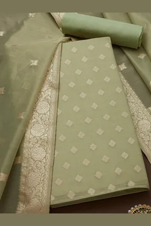 Soch Woven Design Geometric Unstitched Dress Material