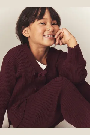 H&M Girls 2-Piece Rib-Knit Set