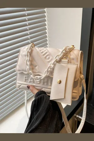 Styli Women Textured Quilted Crossbody Sling Bag