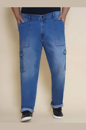 John Pride Men Plus Size Regular Fit Stretchable Jeans