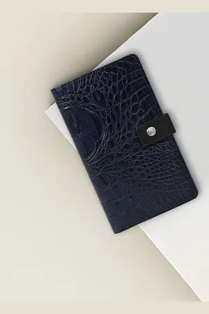 Hidesign Men Abstract Textured Leather Two Fold Wallet