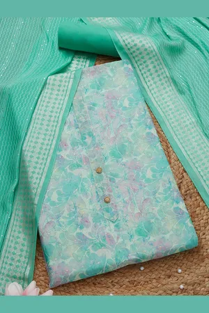 Soch Floral Printed Sequinned Unstitched Dress Material