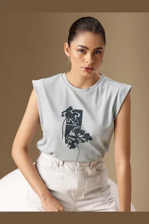 Chemistry Printed Extended Sleeves T-shirt