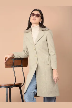 Crimsoune Club Women Knee-Length Overcoat