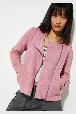 Max Collection URB_N Women Knit Zip-Up Jacket