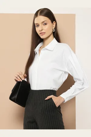 Invictus Women Pure Cotton Formal Shirt
