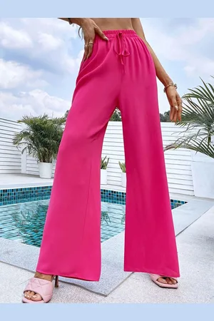 Roadster The Lifestyle Co Women Mid Rise Straight Trousers