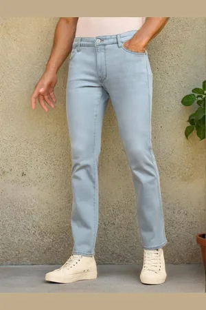 Wrangler Men Blue Millard Mid Rise Clean Look Stretchable Jeans