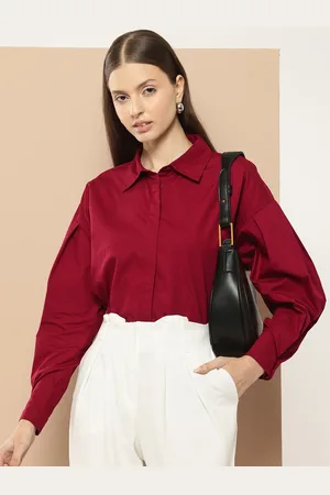 Invictus Women Pure Cotton Formal Shirt