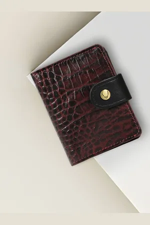 Hidesign Men Textured Leather Two Fold Wallet