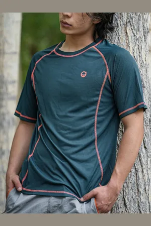 Bombay Trooper Men Self Design Dry Fit Trekking T-shirt