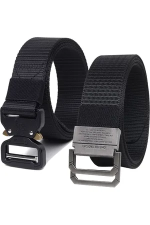 Provogue Men Pack Of 2 Woven Design Belt