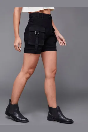 Miss Chase Women High-Rise Cargo Shorts