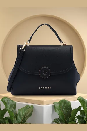 Caprese Women Solid Structured Satchel Bag