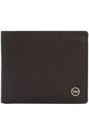Da Milano MenTextured Leather Two Fold Wallet